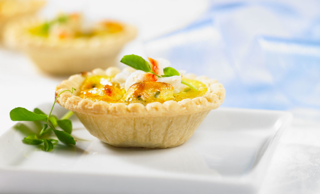 Crab and Ricotta Tartlets